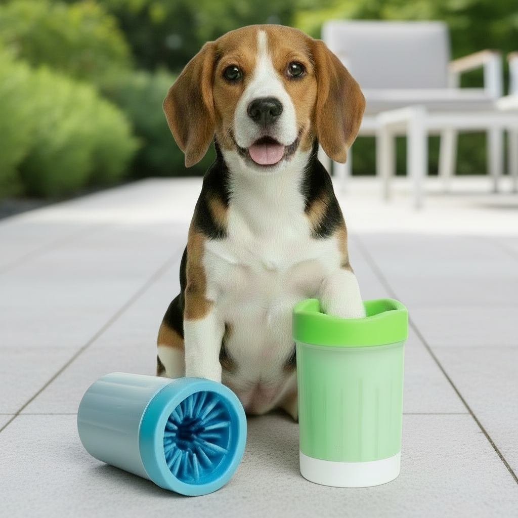 Nettoyeur manuel pour pattes de chien